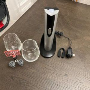Electric Wine Bottle Opener Set